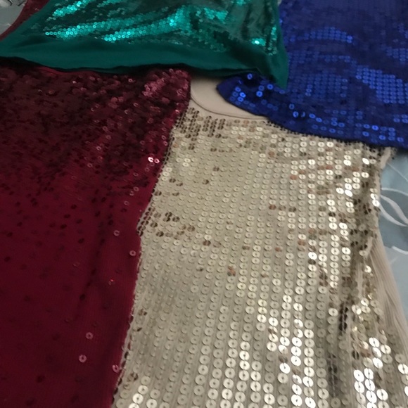 Sequin Tank Tops - Picture 2 of 7